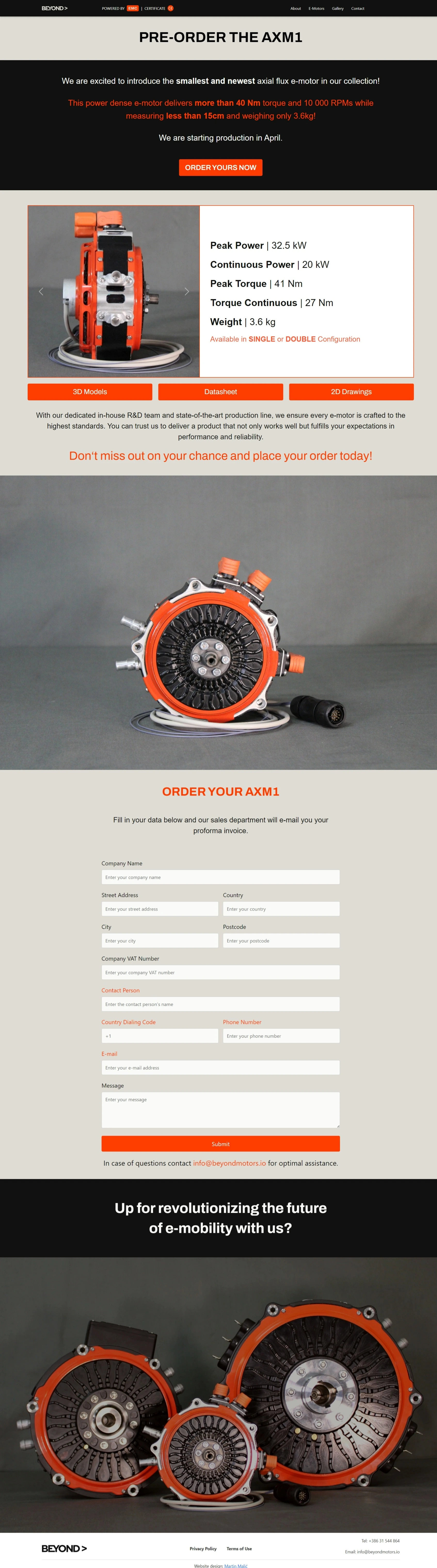 Beyond Motors Enquiry